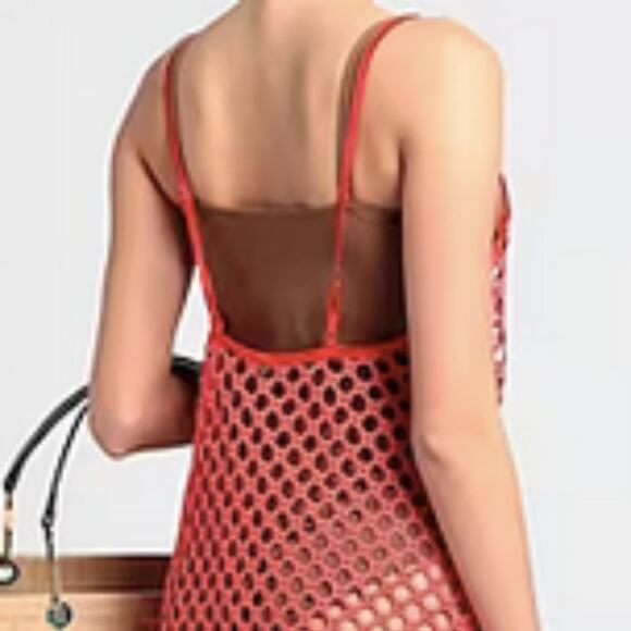 For Love And Lemons Red Swim Coverup - Picture 3 of 14